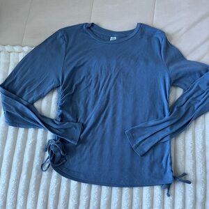 Old Navy Active Long Sleeve Top in Slate Blue